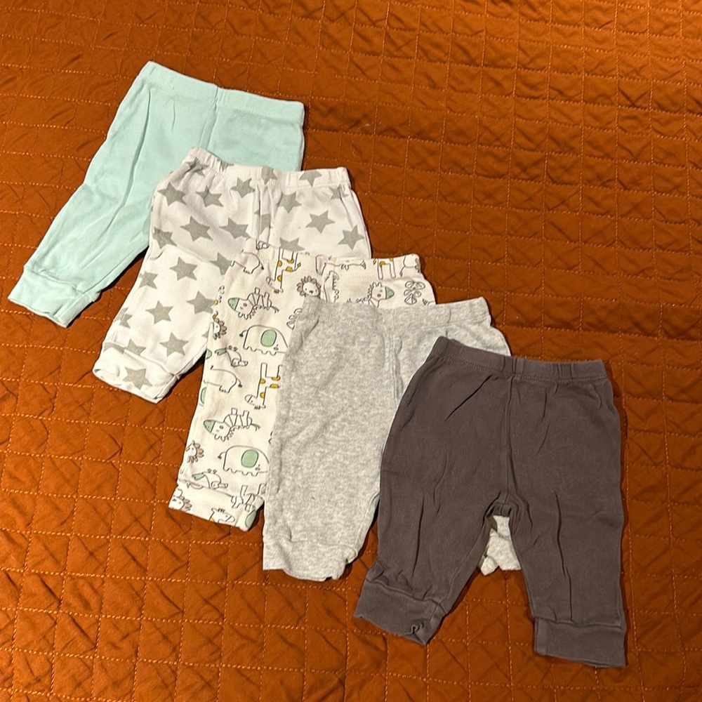 Set of 5 Baby Pants